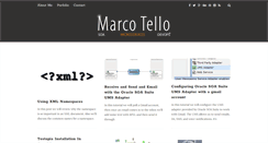 Desktop Screenshot of marcotello.com