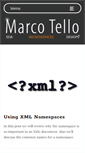Mobile Screenshot of marcotello.com